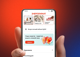 Мобильное приложение «ЭНЕРГОГАРАНТ»