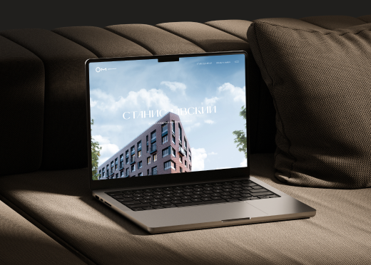ОМ Девелопмент: разработка сайта для ЖК «Станиславский»